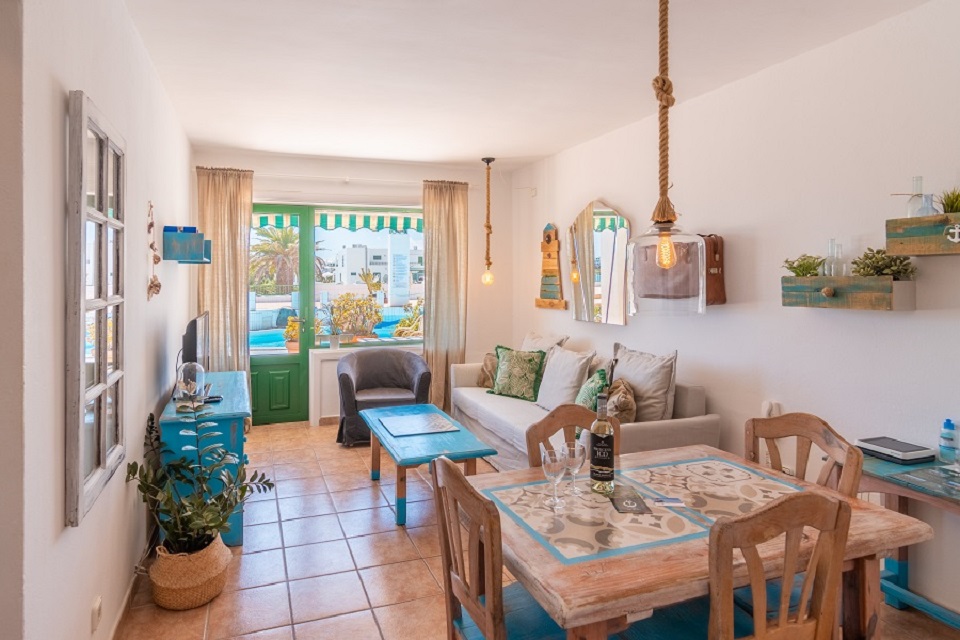 Typical appartments for rent in costa teguise